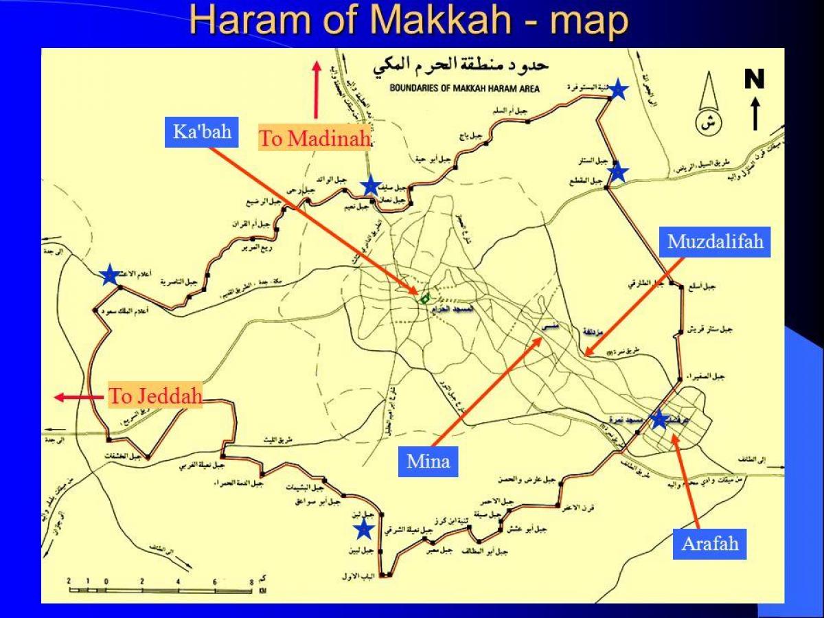 რუკა haram საზღვრის 