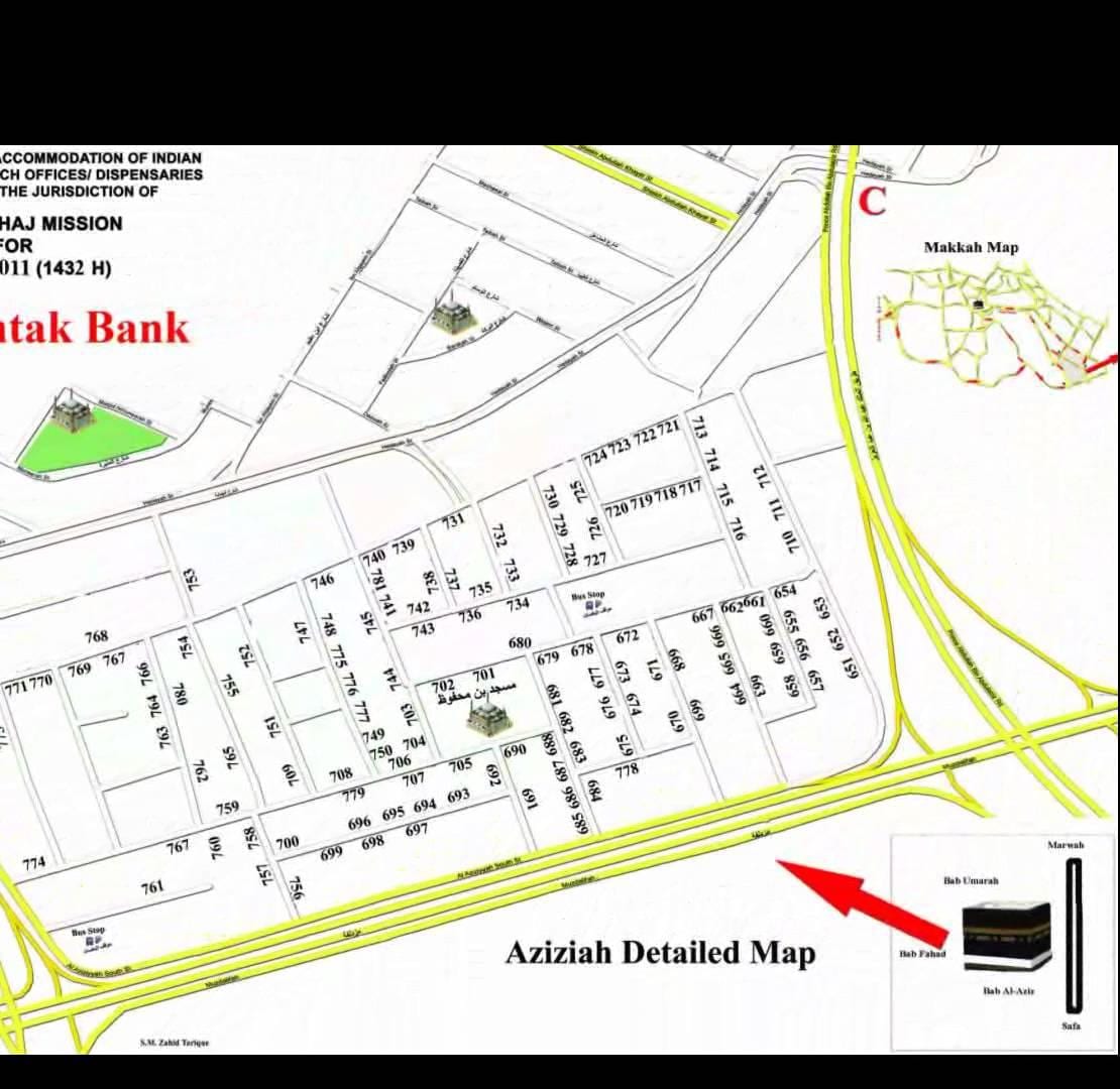 რუკა aziziyah Makkah