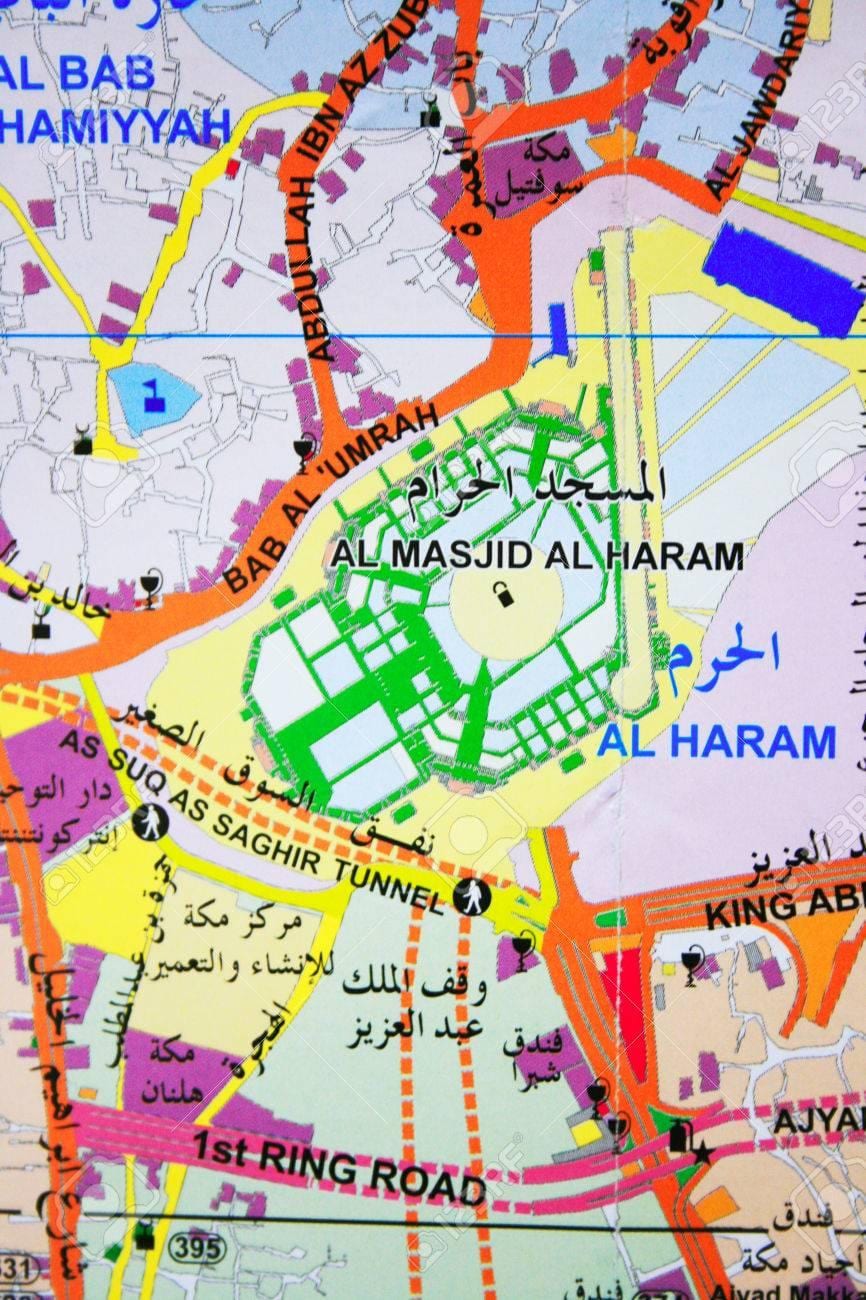 მექა haram რუკა
