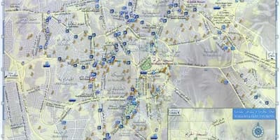 საგზაო რუკა Makkah ქალაქი